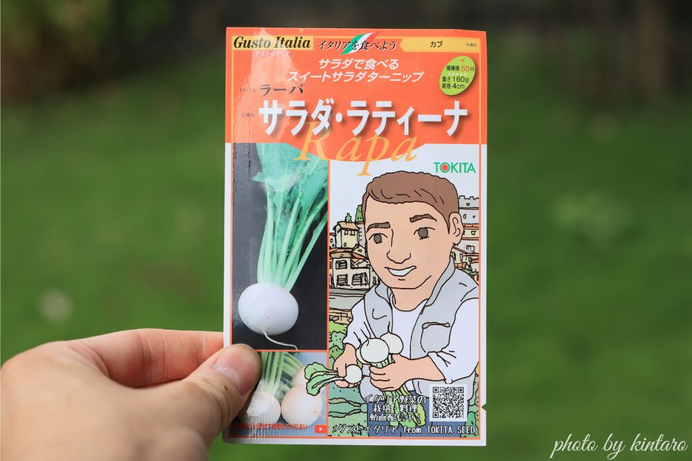 サラダラティーナの種袋